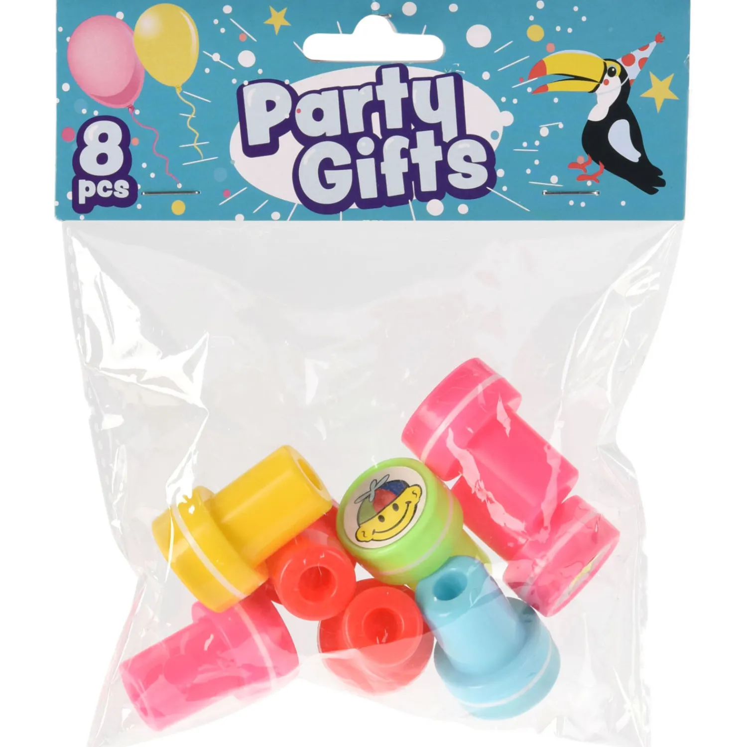 Uitdeelcadeautjes Stempels, 8st.-