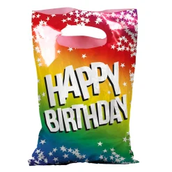 Uitdeelzakjes Happy Birthday, 6st.-Boland Best