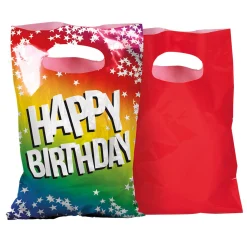 Uitdeelzakjes Happy Birthday, 6st.-Boland Best