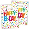Folat BV Uitdeelzakjes Happy Birthday Confetti, 8st. Clearance