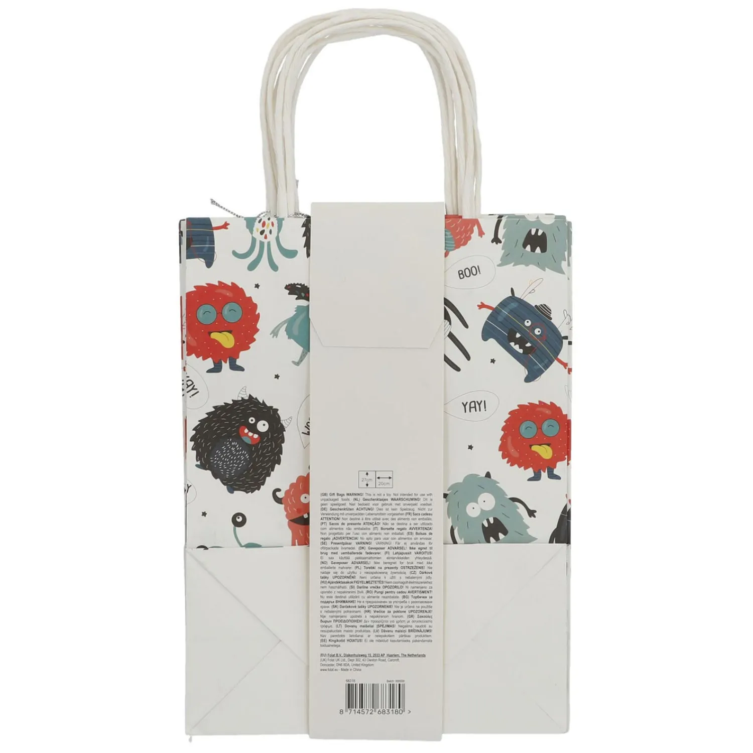 Uitdeelzakjes Monster Bash, 6st.-Folat BV Discount