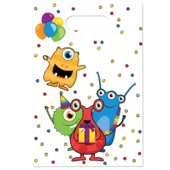 Uitdeelzakjes Monster Party, 6st.>Haza Witbaard Online