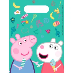 Uitdeelzakjes Peppa Pig, 6st.-Globos New