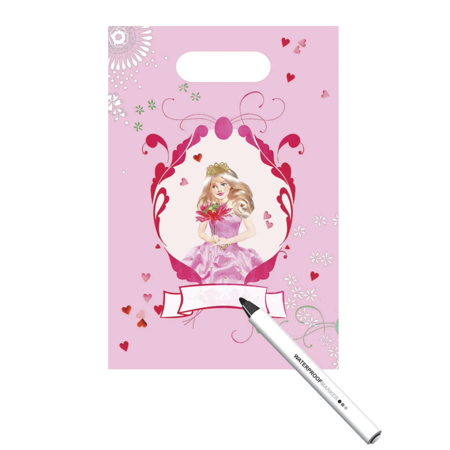 Haza Witbaard Uitdeelzakjes Prinses, 8st. Outlet