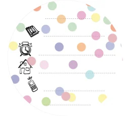 Uitnodigingen Confetti, 6st.-Haza Witbaard Best