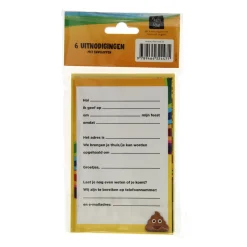 Uitnodigingen Emoji Tropical DJ, 6st. Hot