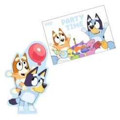 Uitnodigingen met Enveloppen Bluey, 8st.> Sale