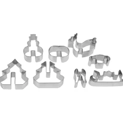 Uitsteekvormenset 3D Kerstkoekjes, 8dlg. Sale