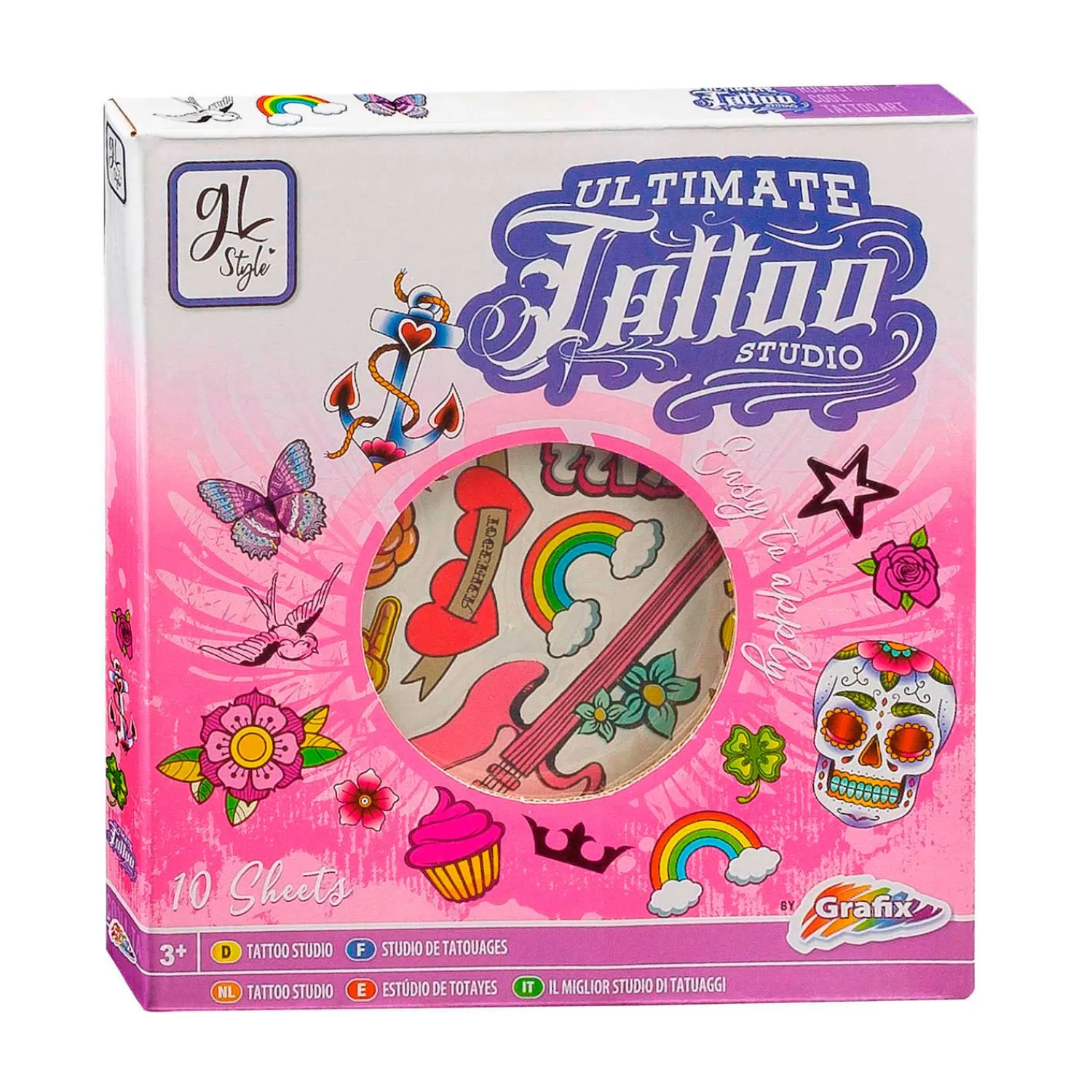 Ultimate Tattoo Set - Roze>Creative Craft Group Clearance