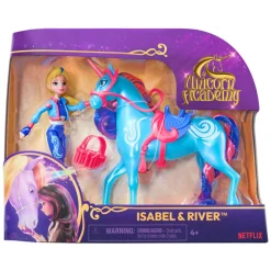 Unicorn Academy - Pop Isabel en Eenhoorn River, 11,5cm-Spin Master Online