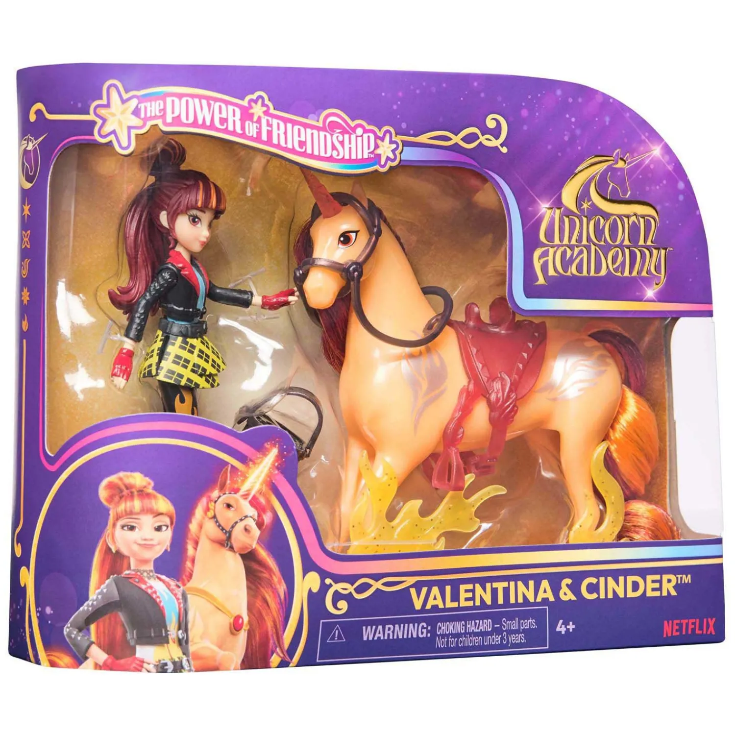 Unicorn Academy - Pop Valentina en Eenhoorn Cinder-Spin Master Sale