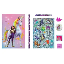 Unicorn Academy Creatieve Set met Notitieboek, 8dlg>Undercover Clearance