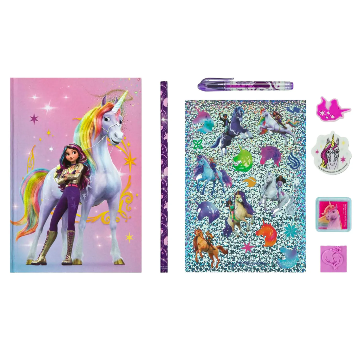 Unicorn Academy Creatieve Set met Notitieboek, 8dlg>Undercover Clearance