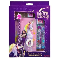 Unicorn Academy Creatieve Set met Notitieboek, 8dlg>Undercover Clearance