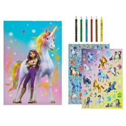 Unicorn Academy Kleurset met Stickers en Potloden>Undercover Best