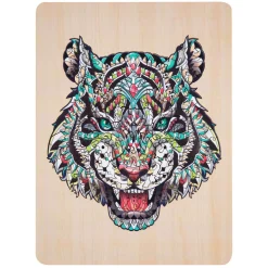 Creative Craft Group Unieke Houten Puzzel Tijger, 130st. Best