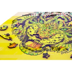 Creative Craft Group Unieke Houten Puzzel Tijger, 130st. Best