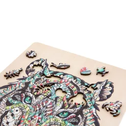 Creative Craft Group Unieke Houten Puzzel Tijger, 130st. Best