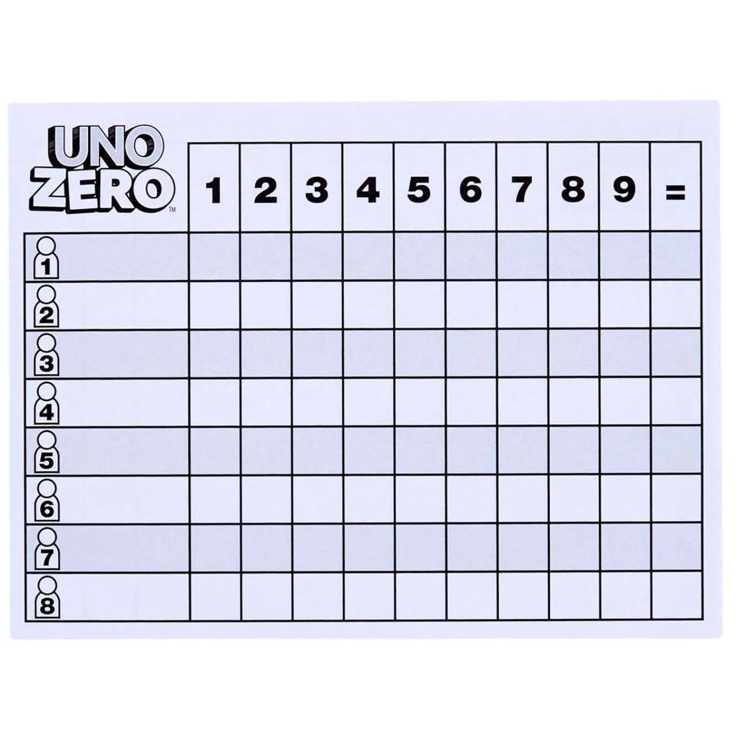 UNO Zero Kaartspel>Mattel New