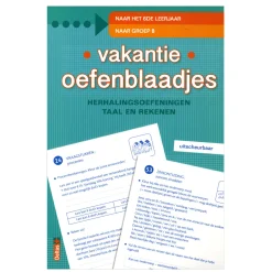 Deltas Vakantie oefenblaadjes "naar groep 8" Discount