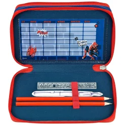 3-Vaks Gevulde Etui Spiderman><noscript><img width=