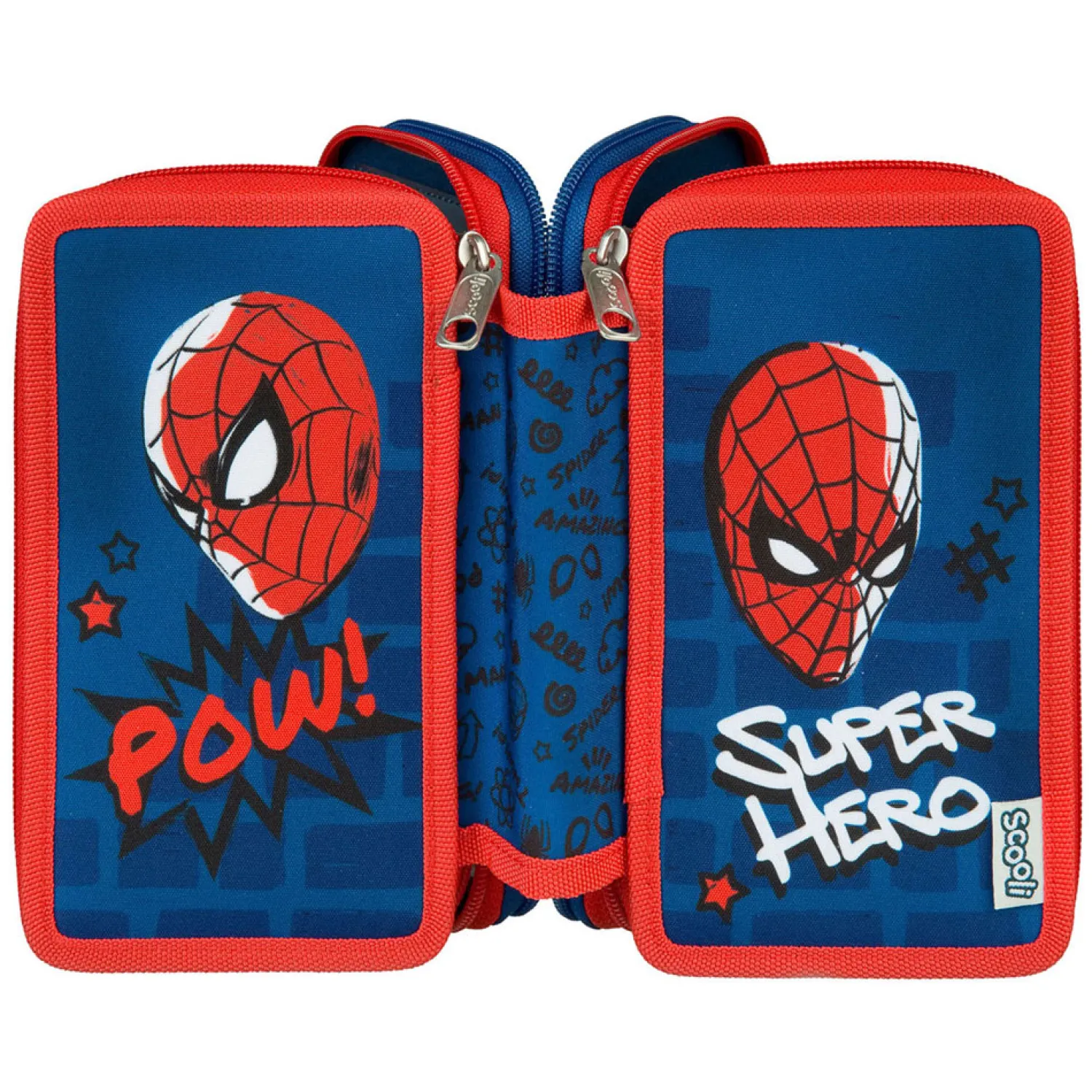 3-Vaks Gevulde Etui Spiderman>Undercover Online