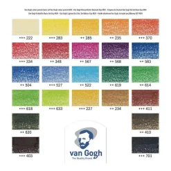 Van Gogh Basisset Kleurpotloden met 24 Kleuren-Bruynzeel Outlet