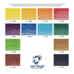 Van Gogh Kleurpotloden Starterset met 12 Kleuren-Bruynzeel
