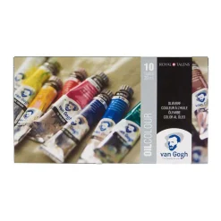 Van Gogh Olieverf Basisset met 10 Kleuren In Tubes Van 20ml>Bruynzeel Best