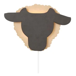 Van Tjalle en Jasper - Schaap Wandlamp - Hout Outlet