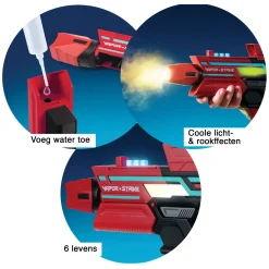 Vapor Strike LR5 Rifles Lasergame Spel, 2-pack><noscript><img width=