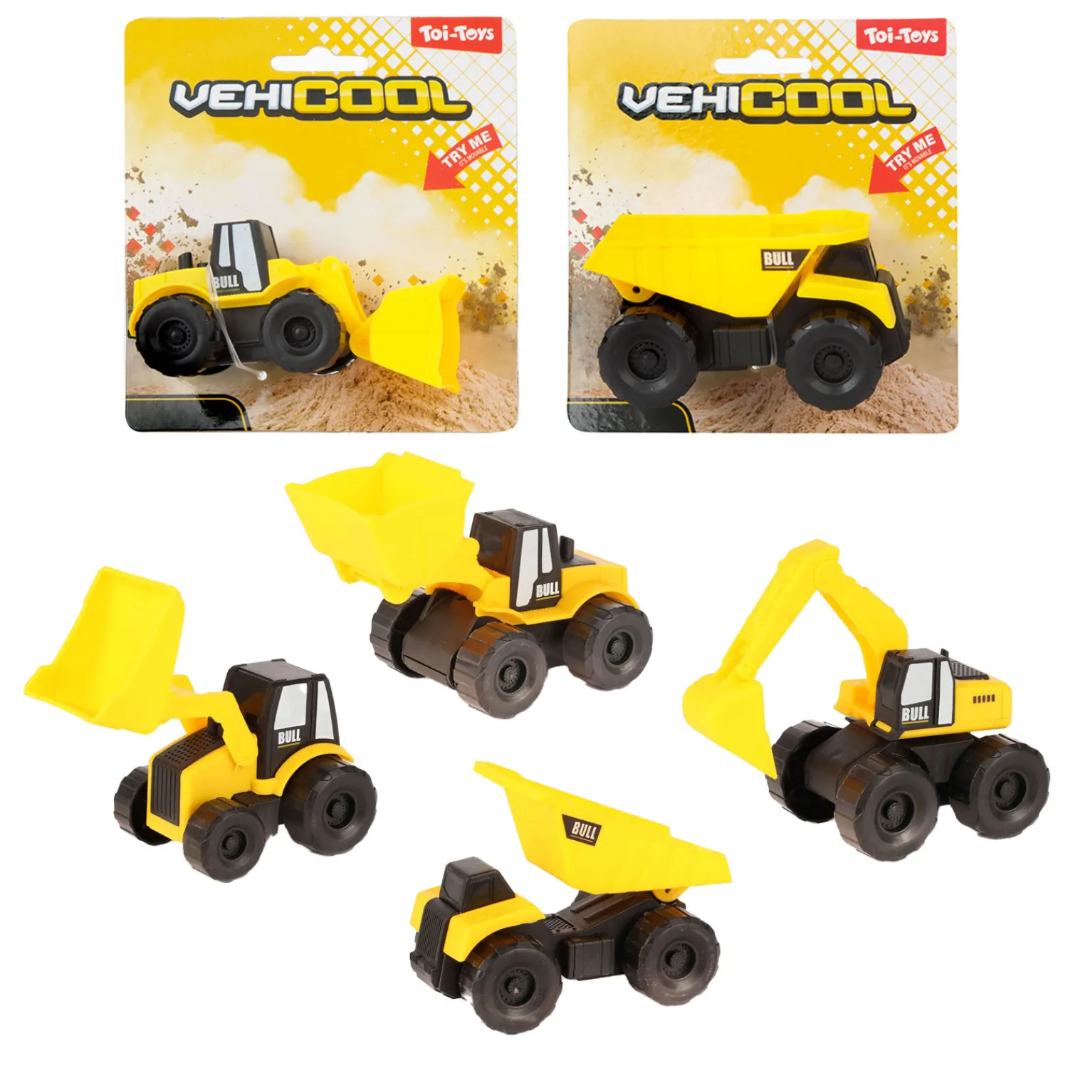 Vehicool Mini Werkvoertuig>Toi-Toys Outlet
