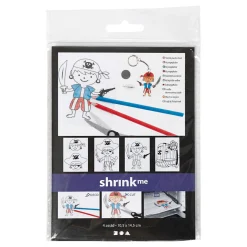 Vellen Krimpfolie met Motieven Piraten, 4st.-Creativ Company Clearance