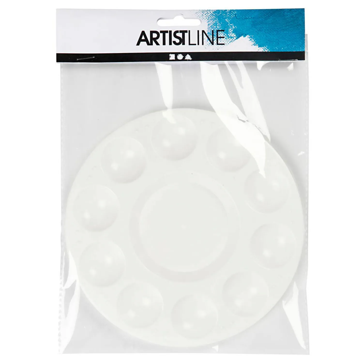 Creativ Company Verf Palet Wit, 17cm Outlet