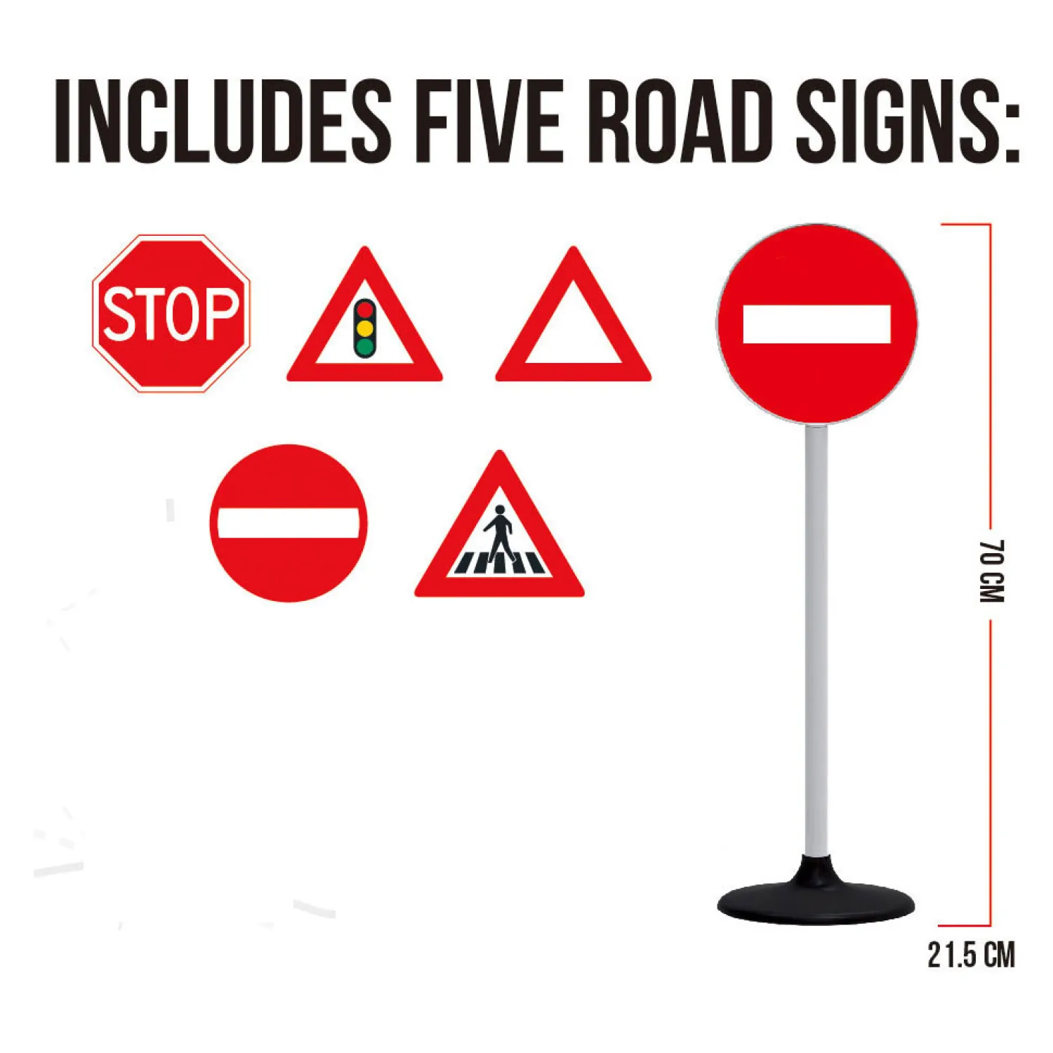 Verkeersbordenset XL> Discount