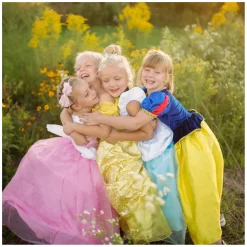 Verkleedjurk Belle Goud - 3-4 Jaar>Great Pretenders