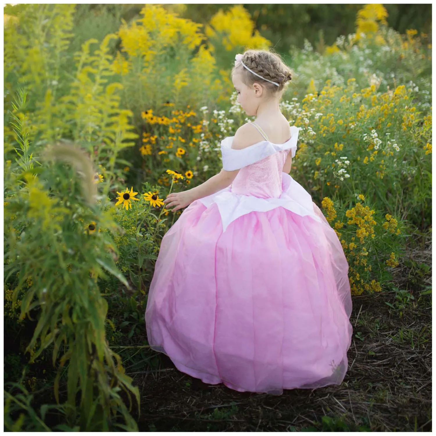 Verkleedjurk Doornroosje - 3-4 Jaar-Great Pretenders New