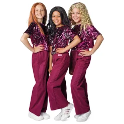 Verkleedpak K3 Roze, 9-11 jaar-Studio 100 New