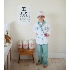 Great Pretenders Verkleedset Dokter Groen met Accessoires, 5-6 jaar