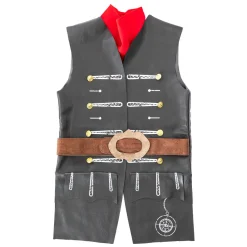 Verkleedset Piratenvest en Riem, 5-6 jaar>Great Pretenders Online