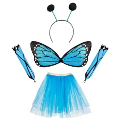 Verkleedset Vlinder Blauw>Boland Best