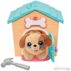 Verrassingspuppy Knuffel in Hondenhok><noscript><img width=