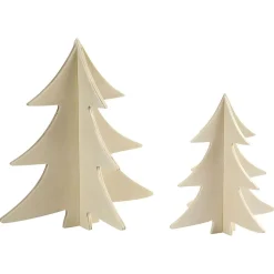 Versier je 3D Houten Kerstbomen, 2st.>Creativ Company Outlet