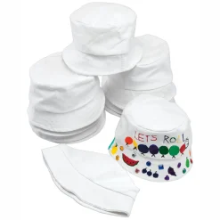 Versier je eigen Canvas Vissershoed, Set van 10-Colorations Best