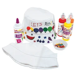 Versier je eigen Canvas Vissershoed, Set van 10-Colorations Best