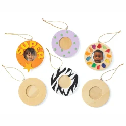 Versier je eigen Houten Fotolijst Kersthanger, Set van 12 stuks>Colorations Outlet