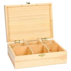 Versier je eigen Houten Theekist 6-vaks-Playwood New