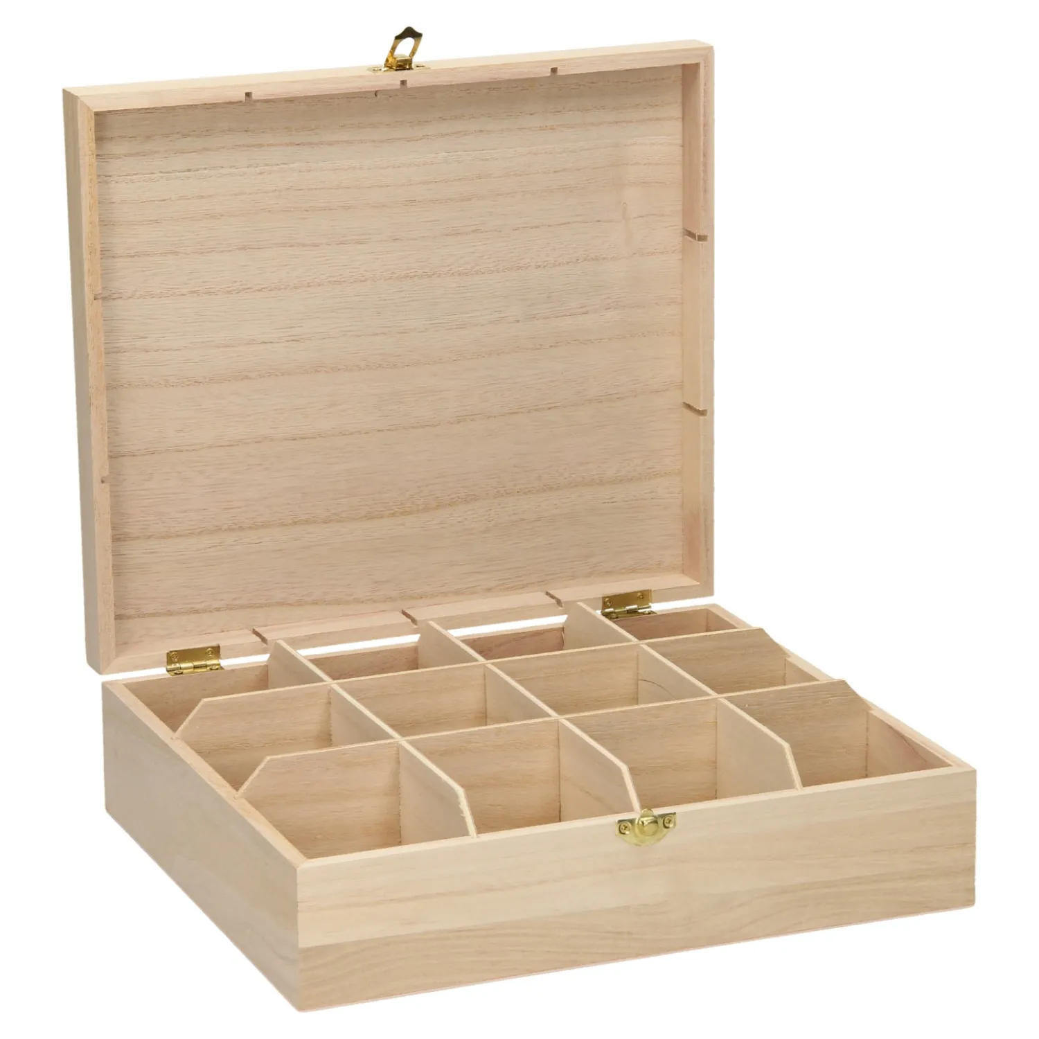 Playwood Versier je eigen Theekist, 12-vaks Clearance