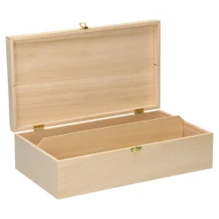 Playwood Versier je Houten Wijnkist - 2 Flessen Hot