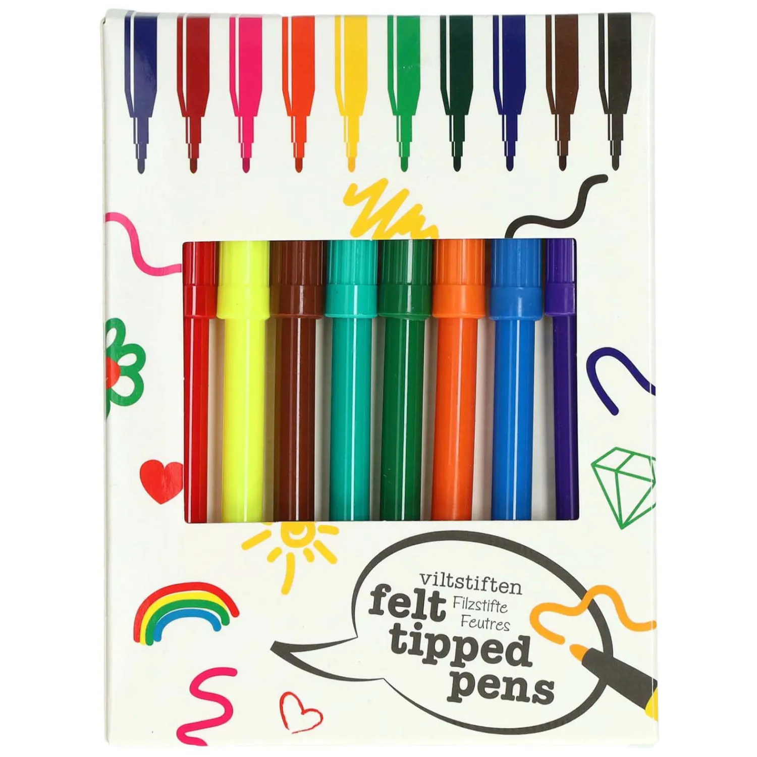 Viltstiften, 10st.> Outlet